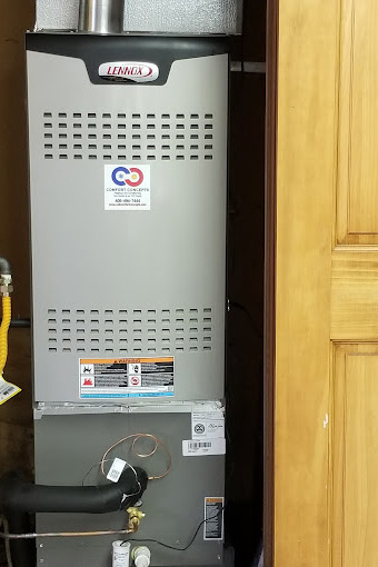 Comfort Concept installed Lennox Furnace